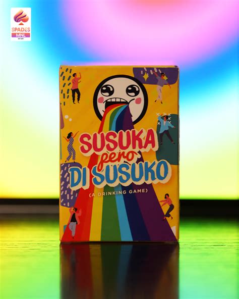 Susuka Pero Di Susuko Drinking Card Game.